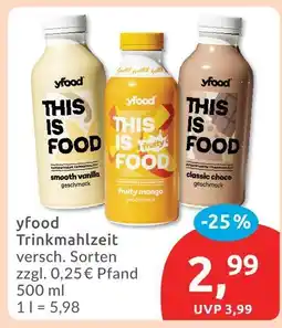 Budni Yfood trinkmahlzeit Angebot