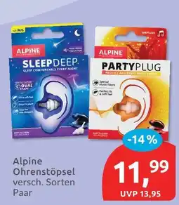 Budni Alpine ohrenstöpsel Angebot