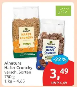 Budni Alnatura hafer crunchy Angebot