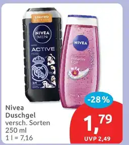 Budni Nivea duschgel Angebot