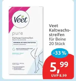 Budni Veet kaltwachsstreifen für beine Angebot