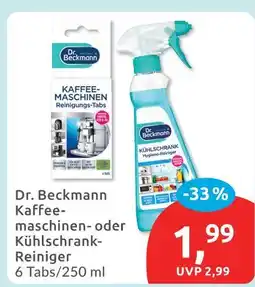 Budni Dr. beckmann kaffeemaschinen oder kühlschrank- reiniger Angebot