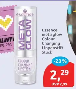 Budni Essence meta glow colour changing lippenstift Angebot