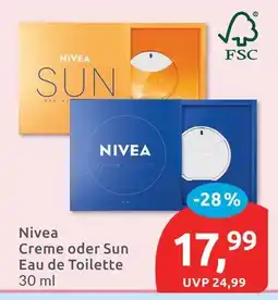 Budni Nivea creme eau de toilette Angebot