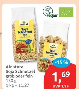 Budni Alnatura soja schnetzel Angebot