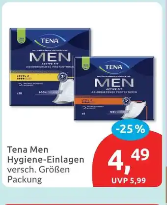 Budni Tena men hygiene-einlagen Angebot