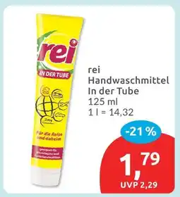 Budni Rei handwaschmittel in der tube Angebot