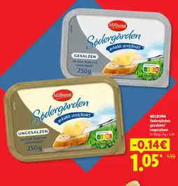 Lidl Milbona sødergården gesalzen Angebot