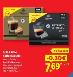 Lidl Bellarom 100% zertifizierter arabica kaffee Angebot