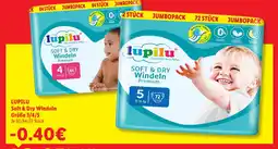 Lidl Lupilu soft & dry windeln größe 4 Angebot