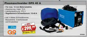 Stabilo Fachmarkt Plasmaschneider Gps 40 A Angebot