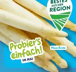 Aldi Süd Bestes aus der Region Spargel weiß Angebot