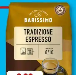 Aldi Süd Barissimo Tradizione Espresso Angebot