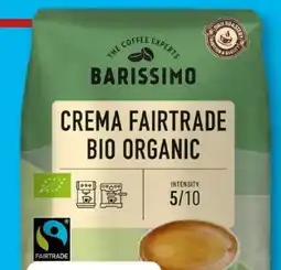 Aldi Süd Barissimo Bio Fairtrade Crema Organic Angebot