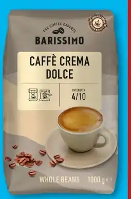 Aldi Süd Barissimo Caffè Crema Dolce Angebot
