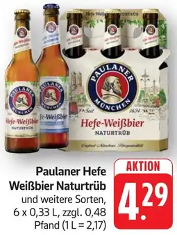SBK Paulaner Hefe Weißbier Naturtrüb Angebot
