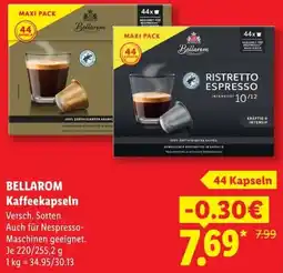 Lidl BELLAROM Kaffeekapseln Angebot