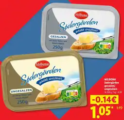 Lidl MILBONA Sødergården gesalzen/ ungesalzen Angebot