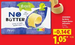 Lidl VEMONDO No Butter Vegane Butteralternative Angebot