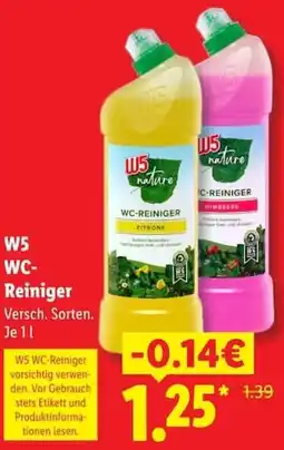 Lidl W5 WC-Reiniger Angebot
