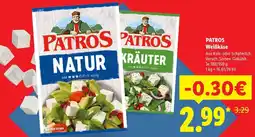 Lidl PATROS Weißkäse Angebot