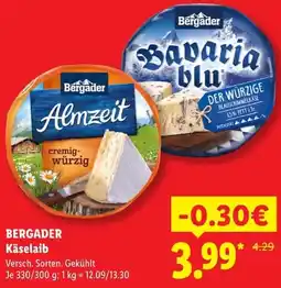 Lidl BERGADER Käselaib Angebot