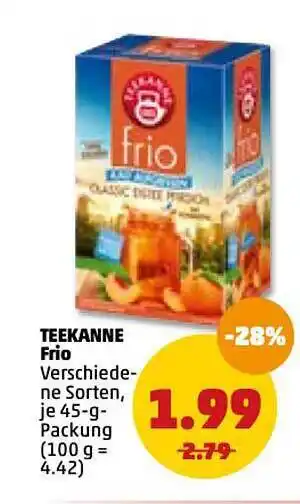 PENNY Teekanne Frio 45g Angebot