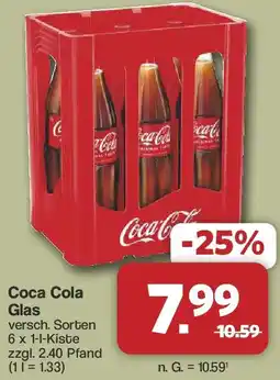 Famila Nord West Coca Cola Glas Angebot