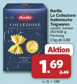Famila Nord West Barilla La Collezione italienische Teigwaren Angebot