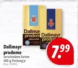 Nah & Frisch Dallmayr prodomo Angebot