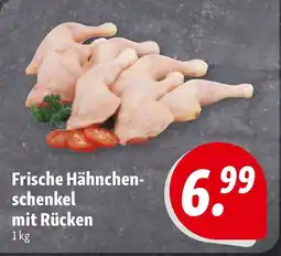 Nah & Frisch Frische Hähnchenschenkel mit Rücken Angebot