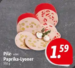 Nah & Frisch Pilz- oder Paprika-Lyoner Angebot