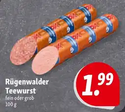 Nah & Frisch Rügenwalder Teewurst Angebot