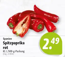 Nah & Frisch Spanien Spitzpaprika rot Angebot