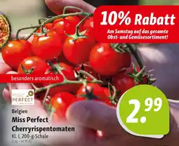 Nah & Frisch Belgien Miss Perfect Cherryrispentomaten Angebot