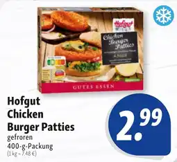 Nah & Frisch Hofgut Chicken Burger Patties Angebot