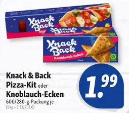 Nah & Frisch Knack & Back Pizza-Kit oder Knoblauch-Ecken Angebot