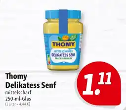 Nah & Frisch Thomy Delikatess Senf Angebot