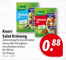 Nah & Frisch Knorr Salat Krönung Angebot
