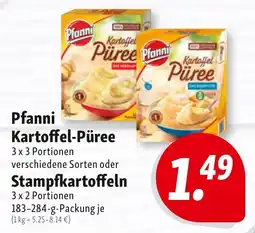 Nah & Frisch Pfanni Kartoffel-Püree oder Stampfkartoffeln Angebot