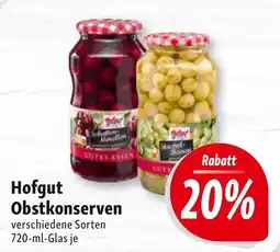 Nah & Frisch Hofgut Obstkonserven Angebot