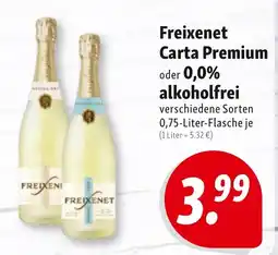 Nah & Frisch Freixenet Carta Premium oder 0,0% alkoholfrei Angebot