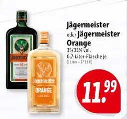 Nah & Frisch Jägermeister oder Jägermeister Orange Angebot