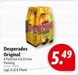 Nah & Frisch Desperados Original Angebot
