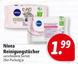 Nah & Frisch Nivea Reinigungstücher Angebot