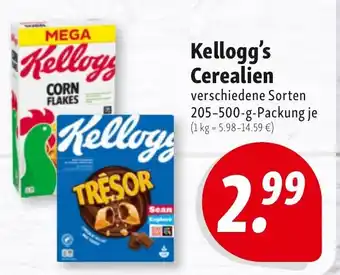 Nah & Frisch Kellogg's Cerealien Angebot