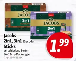 Nah & Frisch Jacobs 2in1, 3in1 oder Sticks Angebot