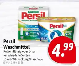 Nah & Frisch Persil Waschmittel Angebot