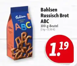Nah & Frisch Bahlsen Russisch Brot ABC Angebot