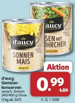 Famila Nord West d'aucy Gemüsekonserven Angebot